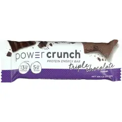 Power Crunch Wafer 13g Protein Energy Bar - Triple Chocolate - 5pk