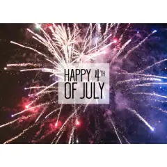 CEO Cards July 4th Greeting Card Box Set of 25 Cards & 26 Envelopes - JF1801