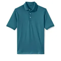 Lands' End Men's Short Sleeve Super Soft Supima Polo Shirt