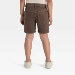 Toddler Boys' Carpenter Denim Shorts - Cat & Jack&trade; Brown