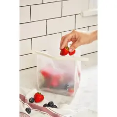 W&P Design Reusable Roll Top Freezer Bag  - 36oz