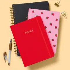 6"x8" Red Notes Journal - up&up&trade;