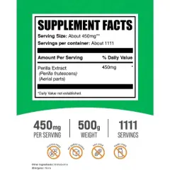 BulkSupplements Perilla Extract Powder