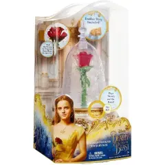 Walt Disney Co Disney Beauty and the Beast Lights & Sound Enchanted Rose Jewelry Box