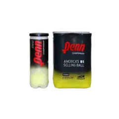 Penn Championship Extra Duty Tennis Balls - 4pk: Rubber Sports Equipment