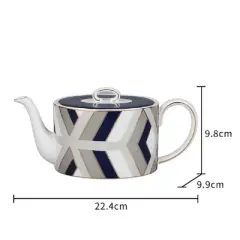 The Elegance in Porcelain Tea Service Collection - 600 cc tea pot