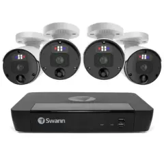 Swann 4 Camera 8 Channel 6K 12MP Mega HD Professional NVR Security System | SWNVK-890004