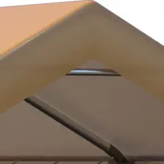 Heavy Duty Carport,Portable Garage,UV Resistant & Waterproof,Carports for Car,Boat,Party,Gray