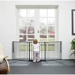 BabyDan Flex Baby Gate - Black L