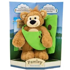 Plushible Story Book and Plush Set Pawley's Greatest Adventure