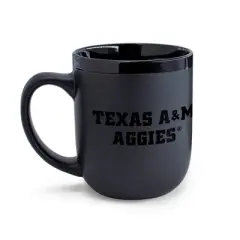 NCAA Texas A&M Aggies 12oz Ceramic Coffee Mug - Black