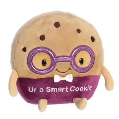 Aurora Small Ur A Smart Cookie JUST SAYIN' Witty Stuffed Animal Brown 8"