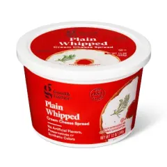 Whipped Plain Cream Cheese Spread - 12oz - Good & Gather&trade;