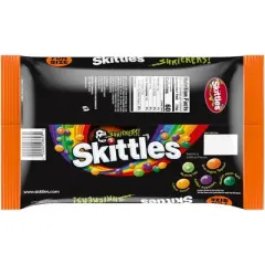 Skittles Shriekers Halloween Sour Candy Fun Size Bag - 10.72oz