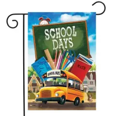 Briarwood Lane Fall Garden Flag 12x18 For Outdoor School Days Autumn For Fall Garden Flag Flags For Outside