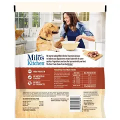 Milo's Kitchen Steak Grillers Beef Recipe with Angus Steak Chewy Dog Treats - 18oz