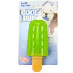 Cool Pup Large Cooling Dog Toy (Popsicle, Green)