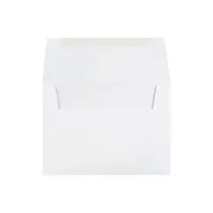 JAM Paper 4Bar A1 Invitation Envelopes 3.625 x 5.125 White 47385