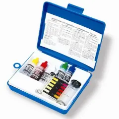 Swim Central HydroTools 4-In-1 Deluxe Swimming Pool Test Kit with Storage Case