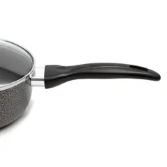 Brentwood Saucepan Aluminum Non-Stick 3 Qt-Gray