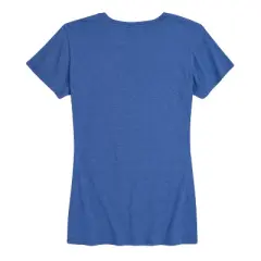 Instant Message Daily Meds Inspirational Short Sleeve Graphic T-Shirt - Heather Royal Blue - Small