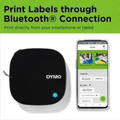 DYMO Letratag 200 Bluetooth Label Maker with White Paper Label Tape