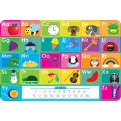 Ashley Productions&reg; The Original Fun Mat&trade;, Welcome Mat, 15.5" x 23.5", ABC Pictures Welcome