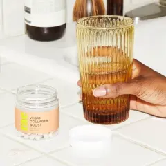 Rae Vegan Collagen Boost Dietary Supplement Capsules for Natural Collagen Production - 60ct