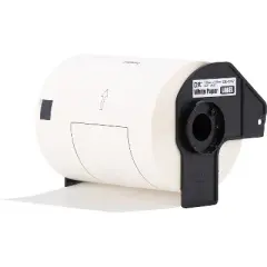 Brother DK-1247 Large Shipping Paper Labels 6-4/10" x 4-7/100" Black on White 180 Labels/Roll 3