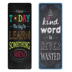 Creative Teaching Press&reg; Chalk It Up! Motivational Quotes Bookmarks, 30 Per Pack, 6 Packs