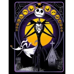 Men's The Nightmare Before Christmas Jack Spooky Card T-Shirt