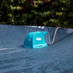 XtremepowerUS 300W Automatic Swimming Pool Cover Submersible Pump Drainage, Aqua