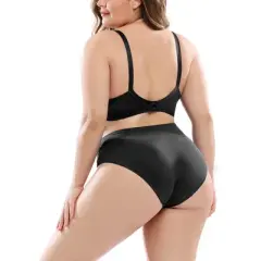 Agnes Orinda Women's Plus Size Underwire Lace Push-Up Adjustable Straps Bra and Panty Set