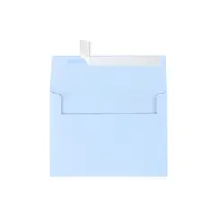 LUX A7 Invitation Envelopes 5 1/4 x 7 1/4 50/Box Baby Blue EX4880-13-50