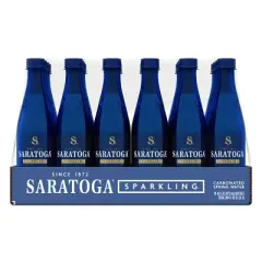 Saratoga Sparkling Water - 24pk/16 fl oz Bottles