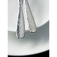 Fortessa Tableware Solutions 20pc Apollo Flatware Set with Steak Knife: 18/0 Stainless Steel, Dishwasher-Safe, Service for 4