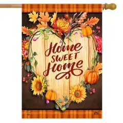 Briarwood Lane Fall House Flag 40x28 For Outdoor Fall Home Sweet Home For Fall House Flag