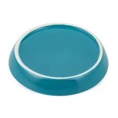 Park Life Designs 2c Oscar Classic Round Cat Bowl - Blue