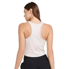 Jockey Women's EVERACTIVE Rib Racer Crop Tank With Built-In Bra