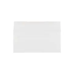JAM Paper #10 Business Strathmore Envelopes 4.125 x 9.5 Bright White Wove Bulk 500/Box (64933H)