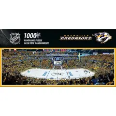 MasterPieces Sports Panoramic Puzzle - NHL Nashville Predators Center View