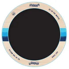 WateRaft Floating Inflatable Lounge Dock with Removable Mesh Net Center, Built-In D Rings for Anchoring, Air Pump, and Travel Bag for Up To 6 Adults