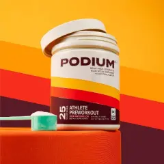 Podium Nutrition Pre-Workout Sports Drink Powder - Sour Watermelon - 9.17oz/25 Servings