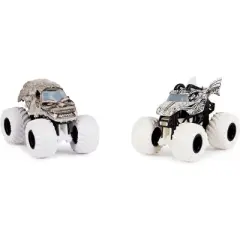Monster Jam, Official Dragon Vs. Yeti Die-Cast Monster Trucks, 1:64 Scale
