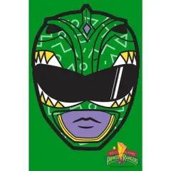 Boy's Power Rangers Green Ranger Helmet T-Shirt