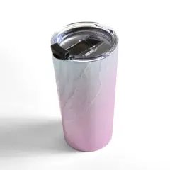 Gale Switzer Seashore Violet Mist 20 oz Stainless Steel Travel Mug - Deny Designs