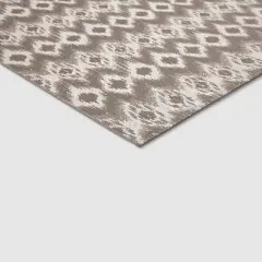 Ikat Outdoor Rug Taupe - Threshold