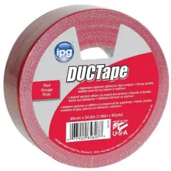IPG JobSite 1.88 in. W X 60 yd L Red Duct Tape