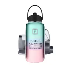 IRON FLASK 32oz Wide Mouth Sports Water Bottle - 3 Lids, Leak Proof, Double Walled Vacuum Insulated