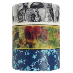 Wrapables Old Memories Japanese Washi Masking Tape (Set of 3)
